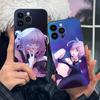 Nazuna Nanakusa Phone Case for iPhone 16 15 14 13 12 11 X XR XS 8 7 Pro Max Plus Mini Black Cover Smartphone Cellphones