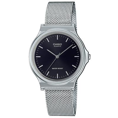 Мужские серебряные часы Casio Collection MQ-24M-1EJH Элегантные часы