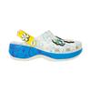 Смурфики x Classic Platform Clog Смурфетта Женские кроссовки Белый Синий 210822-90H
