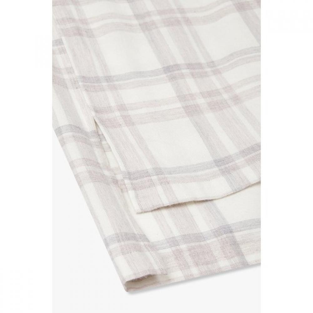 Emporio Armani Women S Check Pattern Logo Pocket Shirt dreSS 0825318501