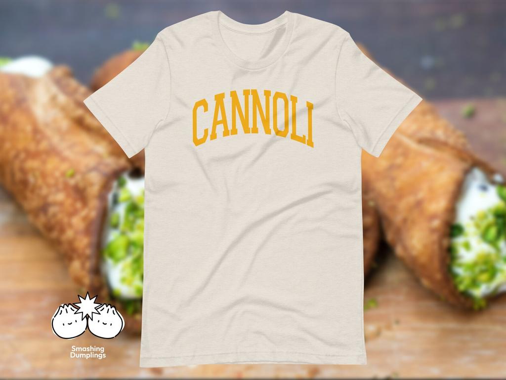 Cannoli T-Shirt and kids tshirt: Italian Dessert, Foodie Tee
