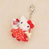 Swimming Ring Hello Kitty Plush Toy Keychain Sanrio Kt Cat Soft Stuffed Doll Pendant Backpack Bag Decor Kid Gift