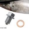 M14*P1.5MM Магнитная пробка слива масла для двигателя, комплект болтов, пробка слива масляного поддона для большинства автомобилей с резьбой M14*P1.5MM, сталь