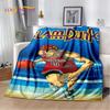 Мягкое плюшевое одеяло с героями мультфильмов Slam Dunk, фланелевое одеяло для гостиной, спальни, кровати, дивана, чехол для пикника Bettdecke