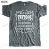 Unisex T Shirts Tattoo I Also Have An Education And A Career  Cotton Top Short Sleeve Big Size TShirt For Unisex Funny Tshirts