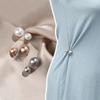 Ladies Fashion Cinch Belts Pins Double Pearl Pins Metal Lapel Pins Pins Sweaters Shirts Cardigans Pins Accessories HMM