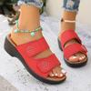 Women Slippers New Fashion Wedge Slippers Women Premium Orthopedic Open Toe Shoes Anti-slip Platform Retro Sandals Slides Women