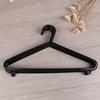 10Pcs Black Adult Clothing Hanger Plastic Hangers Organizer Dry Clothes Rack