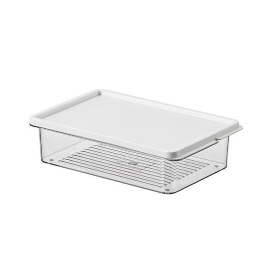 Коробка для хранения продуктов, штабелируемая морозильная камера, органайзер для холодильника с крышкой, противоморозные многоразовые контейнеры для еды, для недельного хранения трав