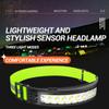 1 шт. датчик движения налобный фонарь USB перезаряжаемый уличный водонепроницаемый налобный фонарь мощный светодиодный рабочий свет для походов кемпинга рыбалки аварийное освещение