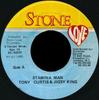 7inch Record TONY CURTIS & JIGSY KING - Stamina Man NONE Stone Love 1993 Jamaica Reggae, Ska & Dub Used