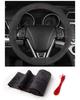 YYANBB Braided Nissan Elgrand E52 Series E51 Series Car Steering Wheel Cover Hand Sewing