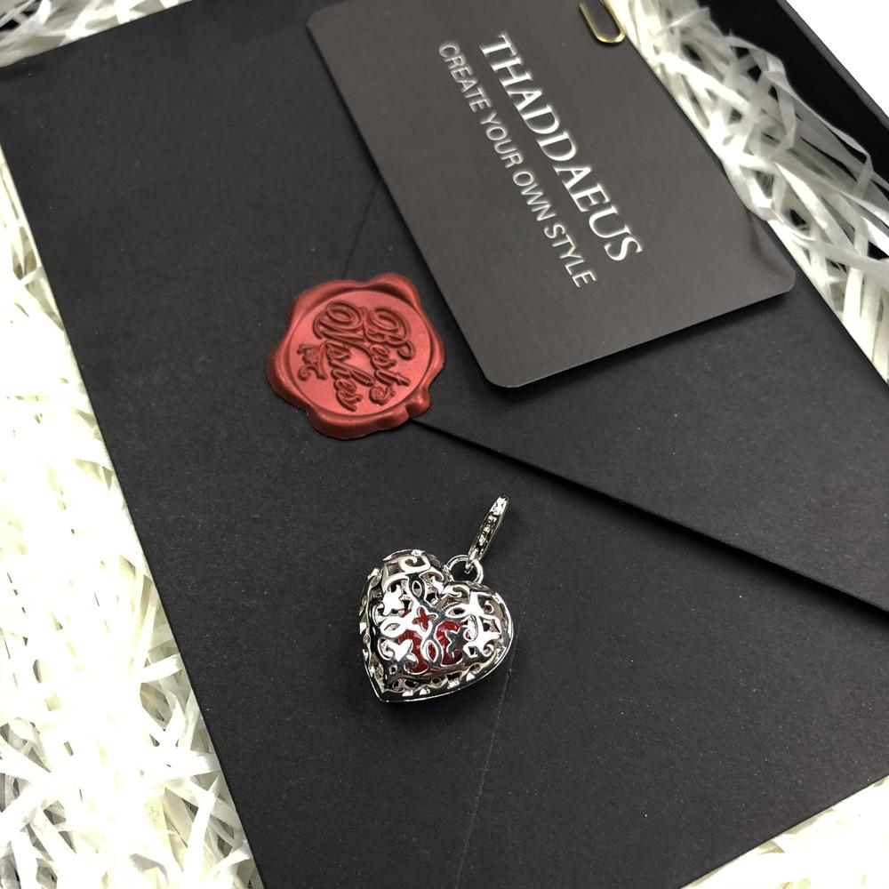 Charm Necklace Love Birds &Heart Locket , Suumer New Fashion Jewelry Europe 925 Sterling Silver Romantic Gift For Women