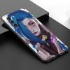 Arcane Jinx аниме черный силиконовый чехол для телефона Samsung Galaxy S23 S21 S20 FE S24 S22 Ultra S10E S10 S9 S8 Plus