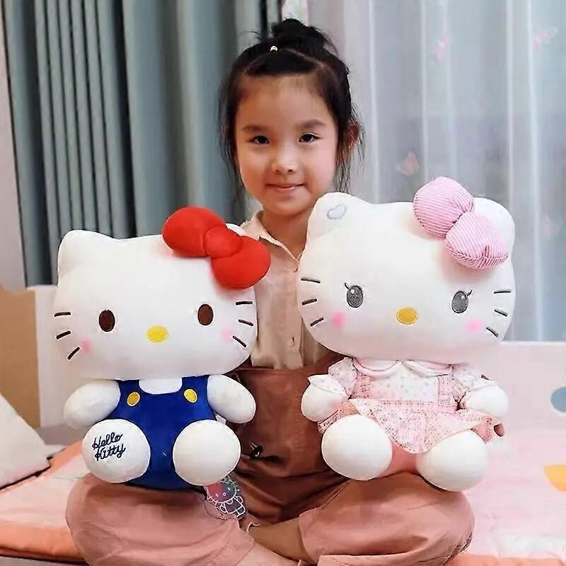 Sanrio Hello Kitty Аниме Hello Kitty Мягкие игрушки Плюшевая мягкая подушка Подарки на день рождения для Фл