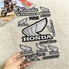 WKB5  FOR HONDA RACING Multi Scene Waterproof Reflective Scratch Cover Stickers Fit Auto Motorcycle Helmet Refrigerator Water Cup