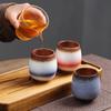 1 шт. 200 мл чашка для заваривания в печи, большая керамическая чашка для кунг-фу, набор для чая, грубая керамика, чашка для эспрессо