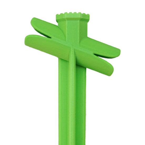 3 шт. прочный колышек для палатки многофункциональный открытый сад двор патио газон кемпинг брезентовый навес ветрозащитный колышек для палатки