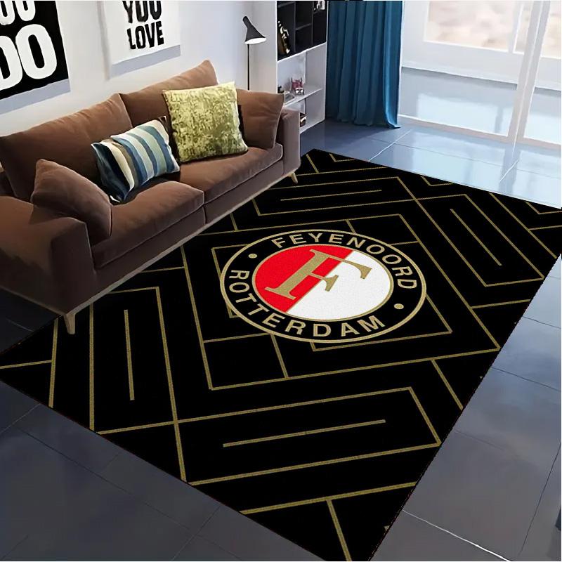 Feyenoord Carpet Rug for Living Room Bedroom Home Sofa Decoration,Kids play Non-slip Floor Mat