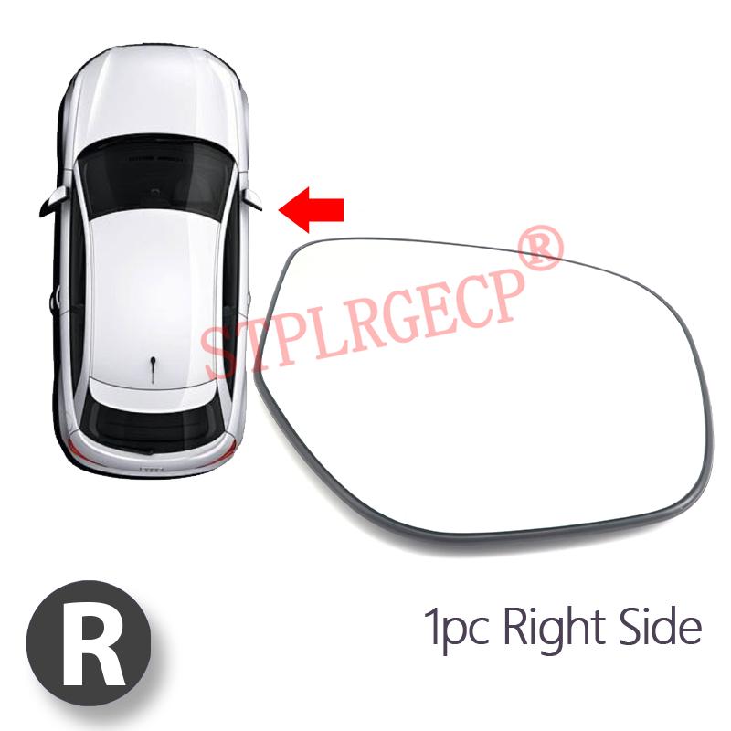 For Citroen C4 Aircross 4008 2012-2017 Left or Right Door Side Wing Clear Mirror Glass Heated Rear View Replacement