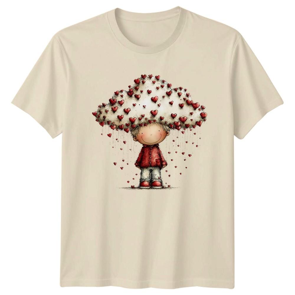 Hearts Love Valentines Day Unisex TShirt Graphic Tee