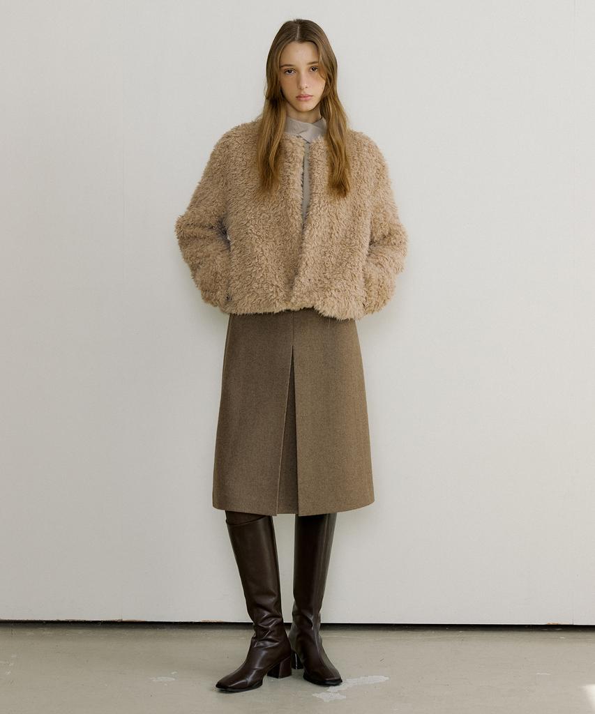 Оtte Very Wool Twill Midi Skirts_2Цвета