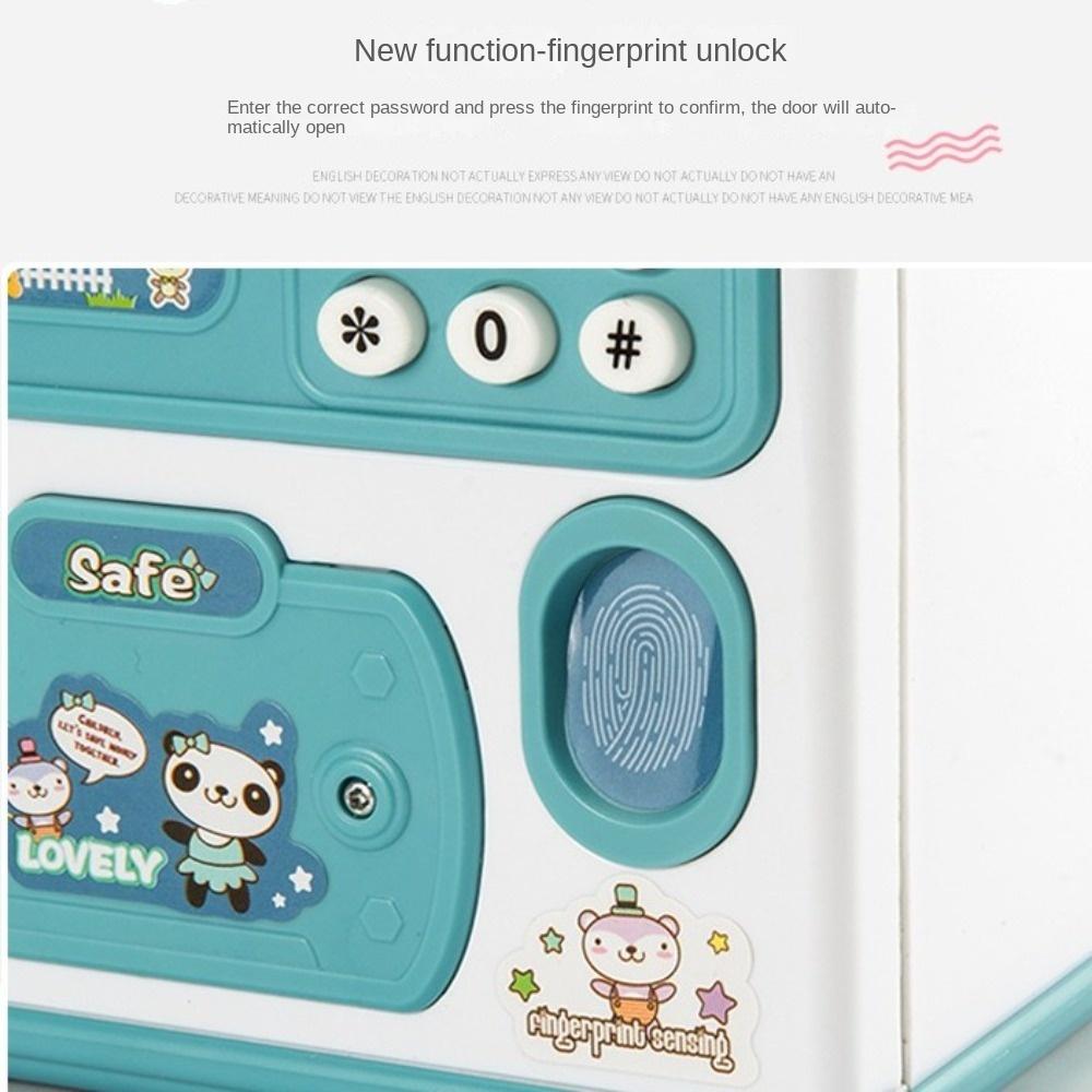 Music ATM Machine Cute Coin Box Safe Cartoon Money Bank Christmas Gifts