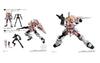 Mobile Suit Gundam G Frame 05 Set Narrative Gundam Armor Narrative Gundam Frame [Assorted 2-piece (13A (C Equipment) Set/13F (C Equipment) Set)]