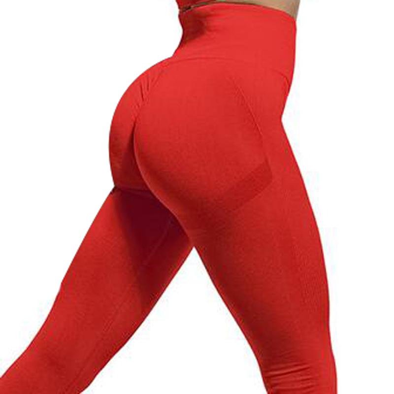 Спортивные бесшовные леггинсы для тренажерного зала