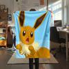 Eevee  Print Flannel Blanket, High quality Comfortable for All Seasons, Home Decor, Warmth and Comfort