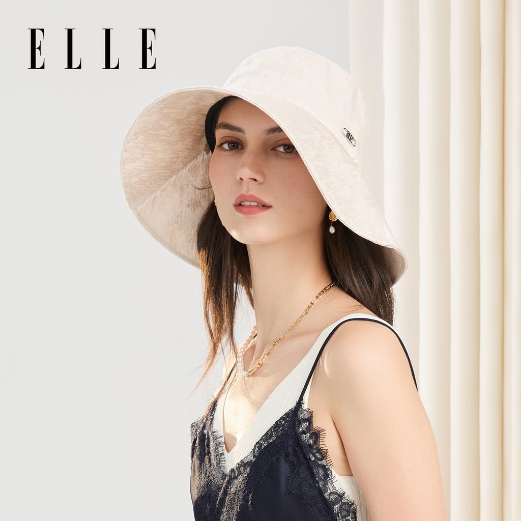 ELLE Women's 12cm Wide Brim Sun Hat