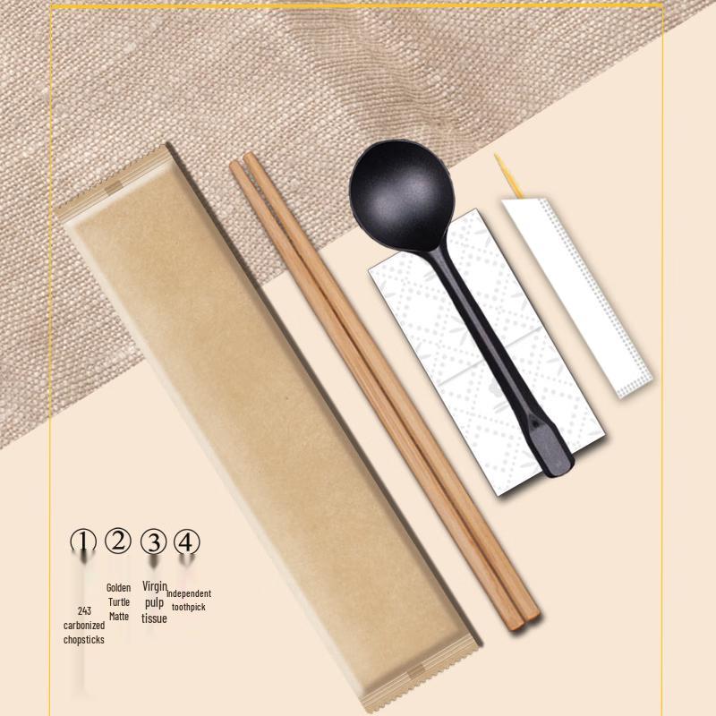 COFLYEE Disposable Takeout Tableware Set