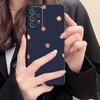 Милый чехол с цветочным рисунком для Samsung Galaxy A71 A31 A51 A32 A72 A52 A23 A13 A33 A21s A22 A53 A11 A52s A12, матовая броня, черный мягкий чехол