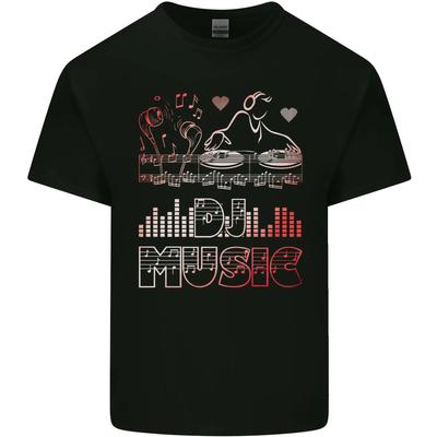 DJ Музыка Текно Танцы Рейв Эйсид Хаус Детская Футболка Детская