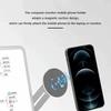 Rotation Laptop Stand Adjustable Angle Magnetic Laptop Holder Rotatable Car Phone Holder  Car