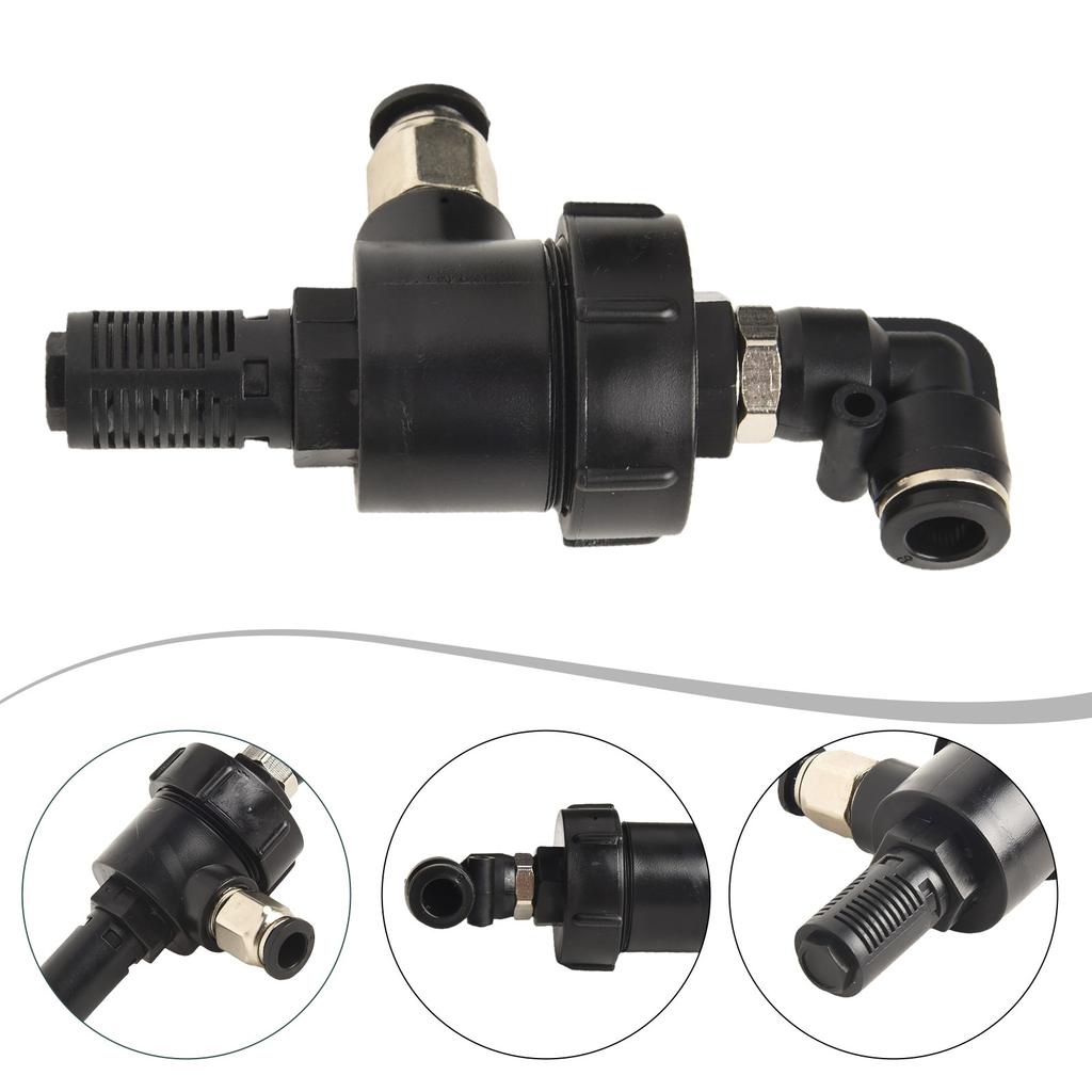 Quick Exhaust Valve Elbow Accessory for Tire Changer Cylinder with Single Way Air Release for Improved Performance