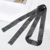 Sparkling Sequins Tie Fashion Unisex Rhinestones Bowtie Fashionable Neckwear for Costume Parties and Carnivals
