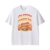 Glizzy Gobbler Faded Vintage Hot Dog Funny Meme Graphic Tshirts Unisexs Unisex Classic Cotton T Shirt Casual Short Sleeve T Shirts