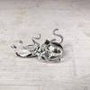 Figurines Statue Octopus Mobile Phone Holder DIY Crafts Zinc Zinc Alloy Octopus Model  Car Decoration