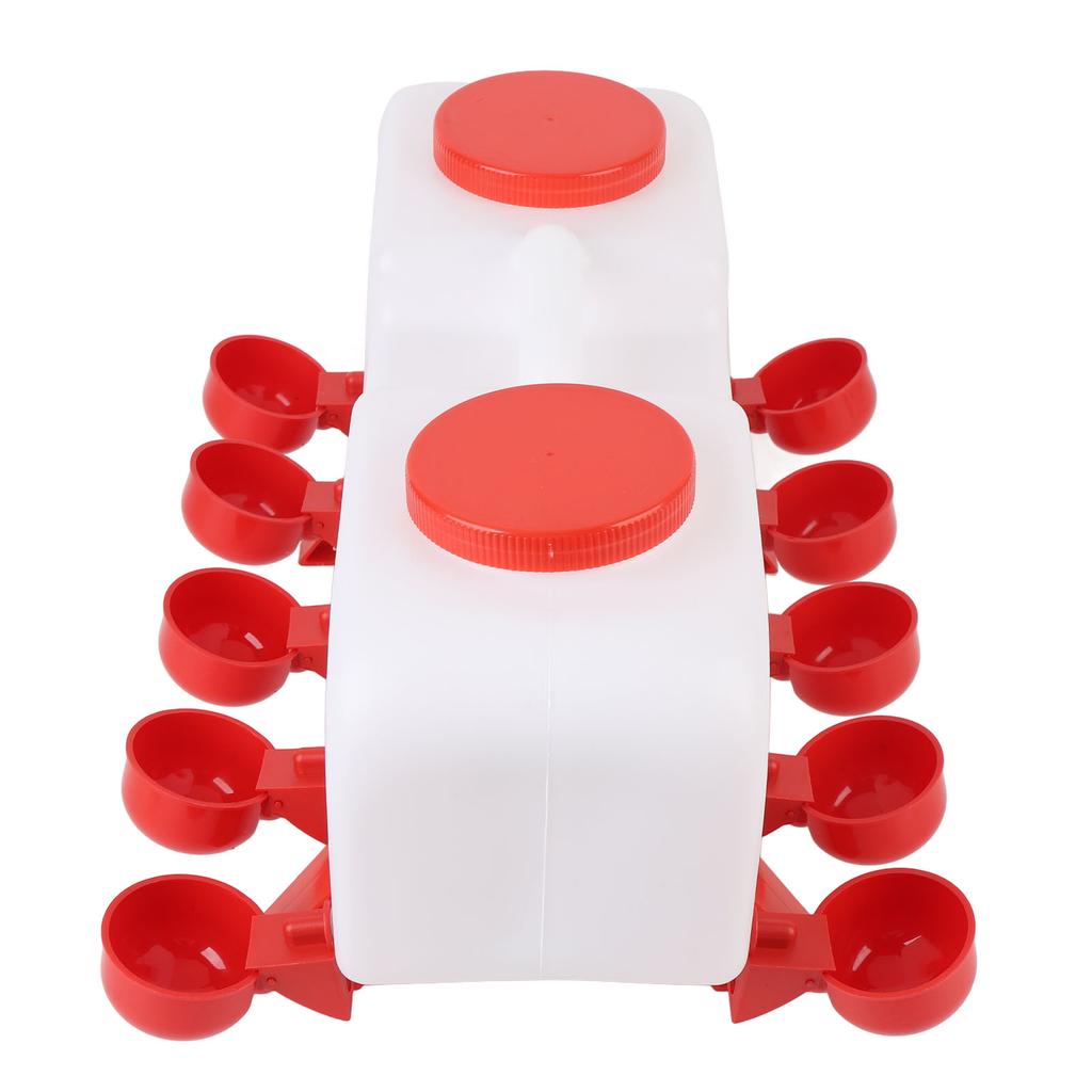 Автоматическая поилка для кур с высокой емкостью и прочным корпусом из АБС-пластика, поилка для птиц и уток, поилка для питья