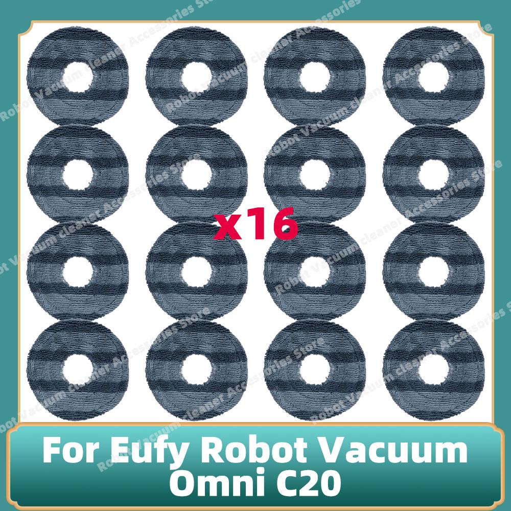 Совместимые Запчасти для Eufy Omni C20 Основная Боковая Щетка Hepa Фильтр Тряпка для Мытья Пола Мешок для Пыли Запасные Аксессуары