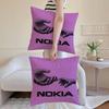 Крутая наволочка N-Nokia, декоративные наволочки для дивана и гостиной, пыле- и клещестойкие, невидимая молния