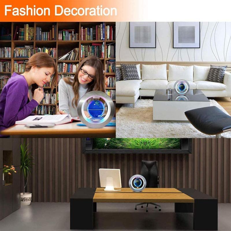 4 Inch Magnetic Levitation Globe Creative Home Office Ornaments Birthday Gift Us Plug