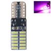 W5W T10 24SMD 4014 Светодиодный фонарь освещения номерного знака автомобиля Габаритный парковочный фонарь