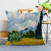 Painter Van Gogh Cushion Cover Pillow Cover Decor Pillowcase Printed Cushion Case For Couch