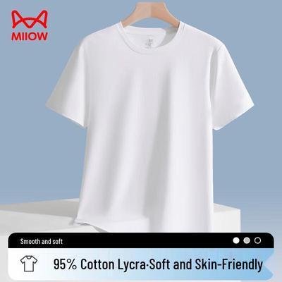 Мужская антибактериальная охлаждающая хлопковая футболка Mao Ren