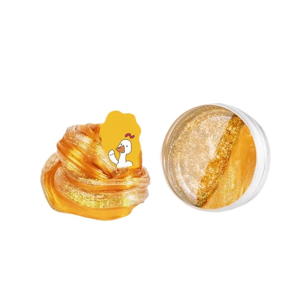 Transparent Non-newtonian Liquid Clay Toys Crystal Clear Crystal Bouncy Slime Toy Sensory Toy