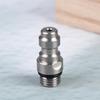 Quick Connect Valve 8mm Male Connector High Pressure Fitting Durable Leakproof Design for Hydraulic Systems