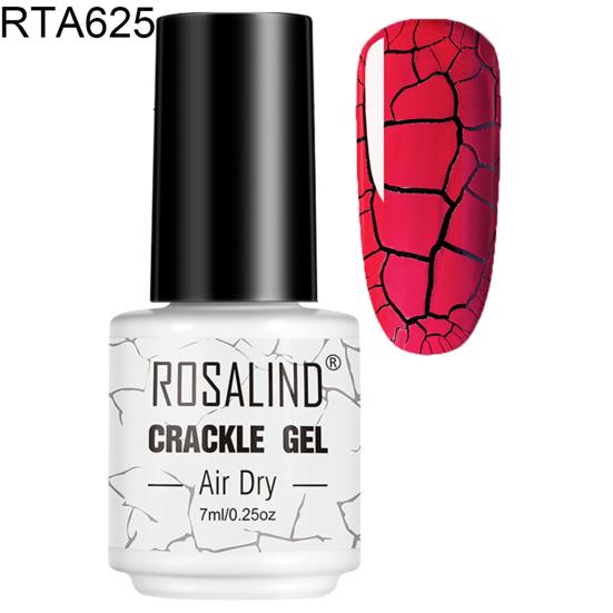 ROSALIND 7 мл быстросохнущий гель-лак с кракелями, маникюрный декор, лаки Lacuqer