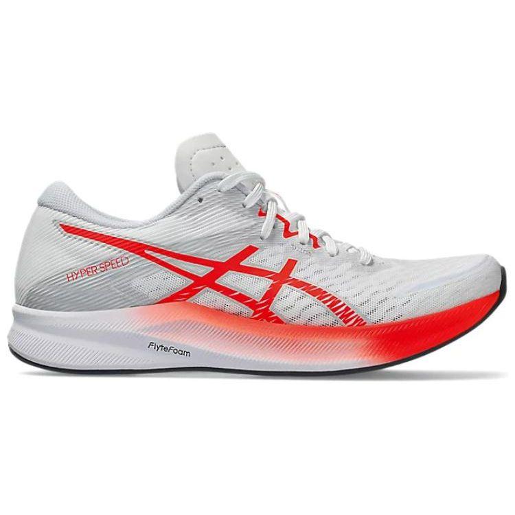 Asics Hyper Speed 3 White Sunrise Red Women Sneakers 1012B517-101